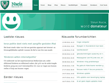 Tablet Screenshot of nucia.nl